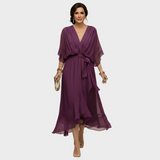 Monica - Vestido com decote em V
