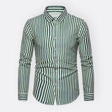 Artur - Camisa Clássica às Riscas