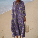 Robe de Verão Impressa Flatter