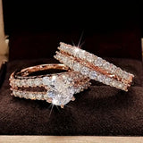 Conjunto de Anéis Eclat Eternel