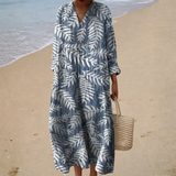 Robe de Verão Impressa Lisonjeira