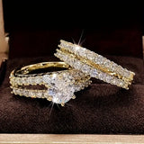 Conjunto de Anéis Eclat Eternel