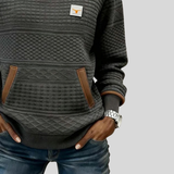 Noelle™ | Sweatshirt de Gola Redonda em Cores