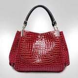 Lusso Milano - Bolsas de Crocodilo para Ombro