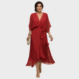 Monica - Vestido com decote em V