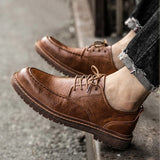 Simão - Sapatos de Couro Verdadeiro
