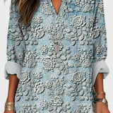 Blusa Blue Dusk Bloom