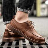 Simão - Sapatos de Couro Verdadeiro