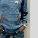 Noelle™ | Sweatshirt de Gola Redonda em Cores