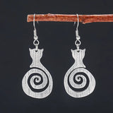 Brincos Espiral de Gato Vintage