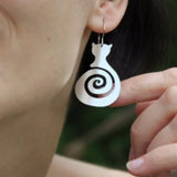 Brincos Espiral de Gato Vintage