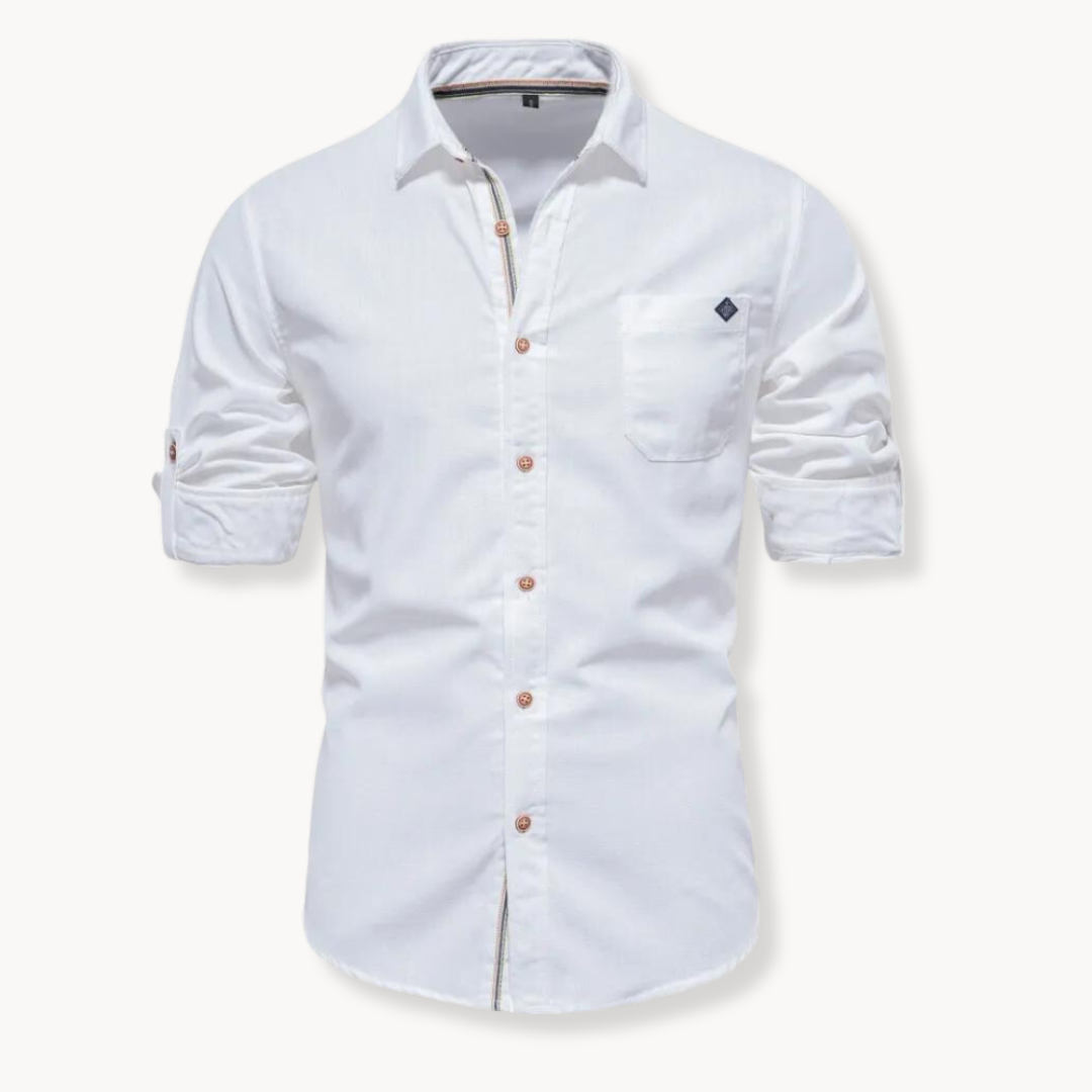 Blusa - Mistura Respirável Fecho Frontal