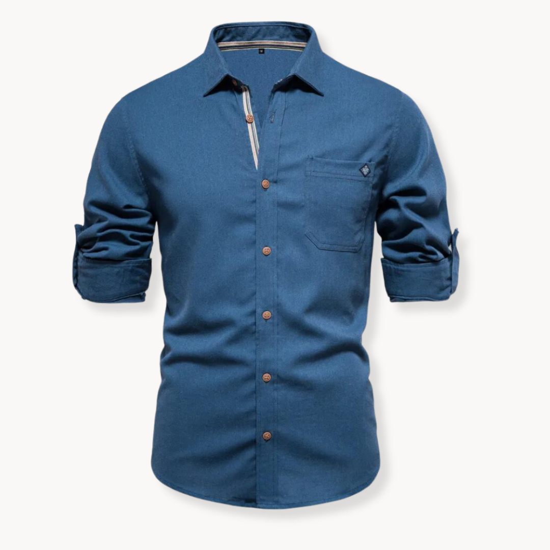 Blusa - Mistura Respirável Fecho Frontal