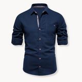 Blusa - Mistura Respirável Fecho Frontal