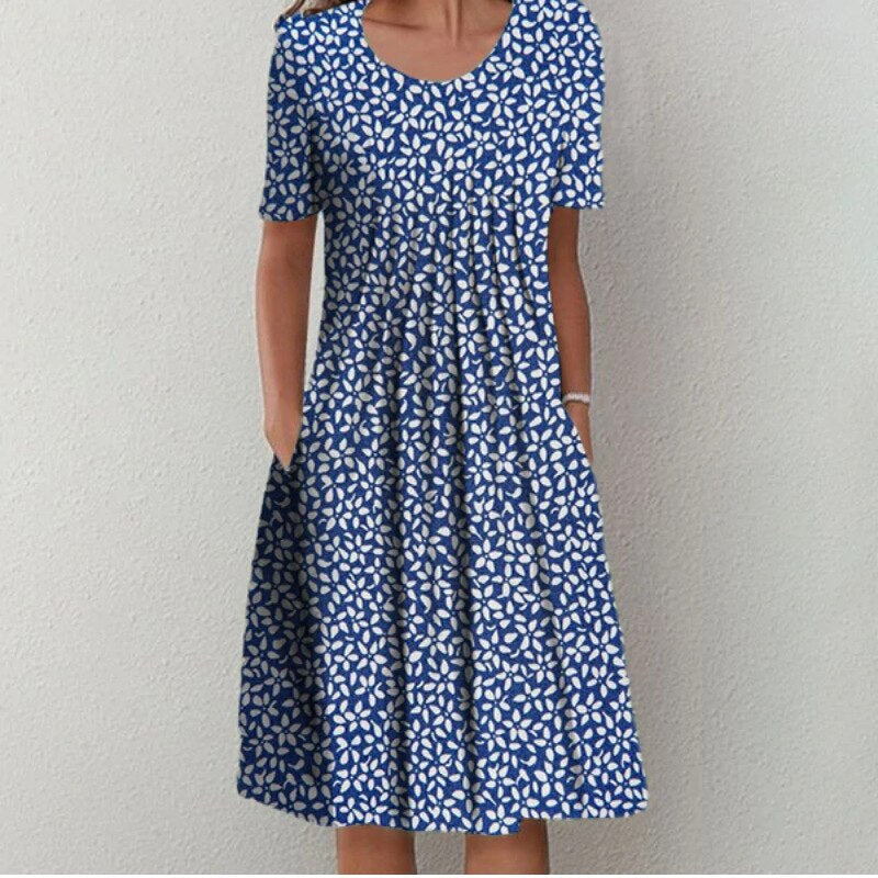 Marta - Vestido Midi com Camadas
