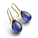 Brincos pendentes chiques com cristais
