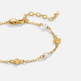 Pulseira Camila com pétalas