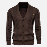 Francisco - Cardigan Argyle Mistura Suave