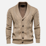 Francisco - Cardigan Argyle Mistura Suave