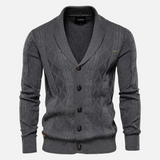 Francisco - Cardigan Argyle Mistura Suave