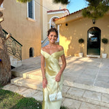 Bárbara - Vestido Maxi em Cetim