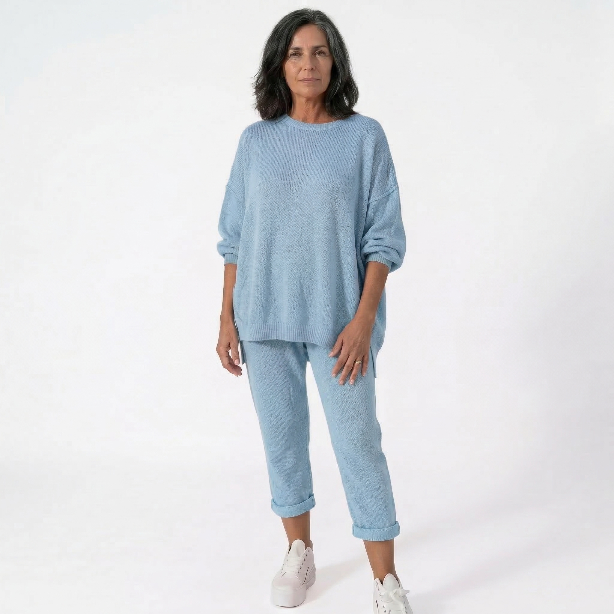 Júlia | Conjunto de Malha Fina