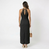 Valentina | Vestido Midi com Decote Transpassado