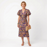 Vanessa - Vestido elegante com decote em V