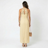 Valentina | Vestido Midi com Decote Transpassado