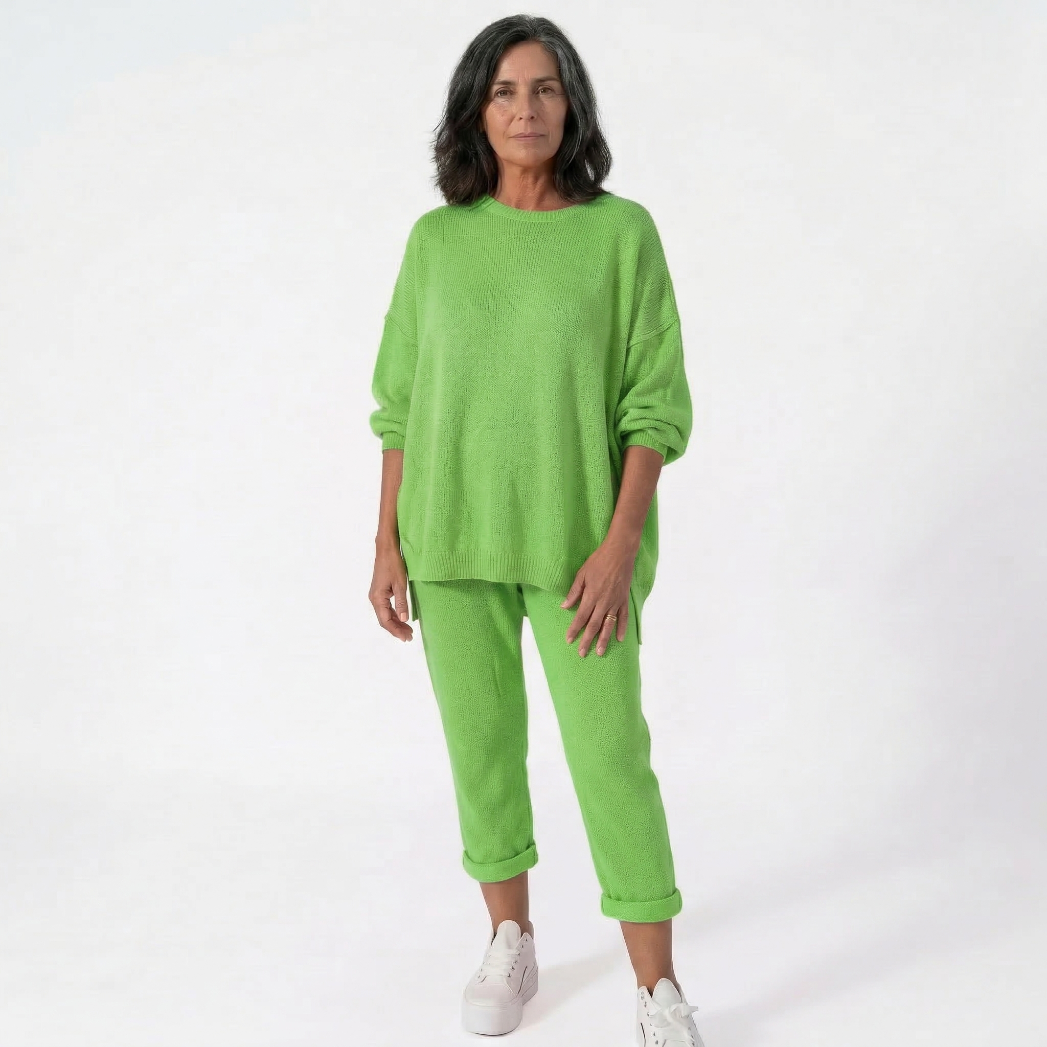Júlia | Conjunto de Malha Fina