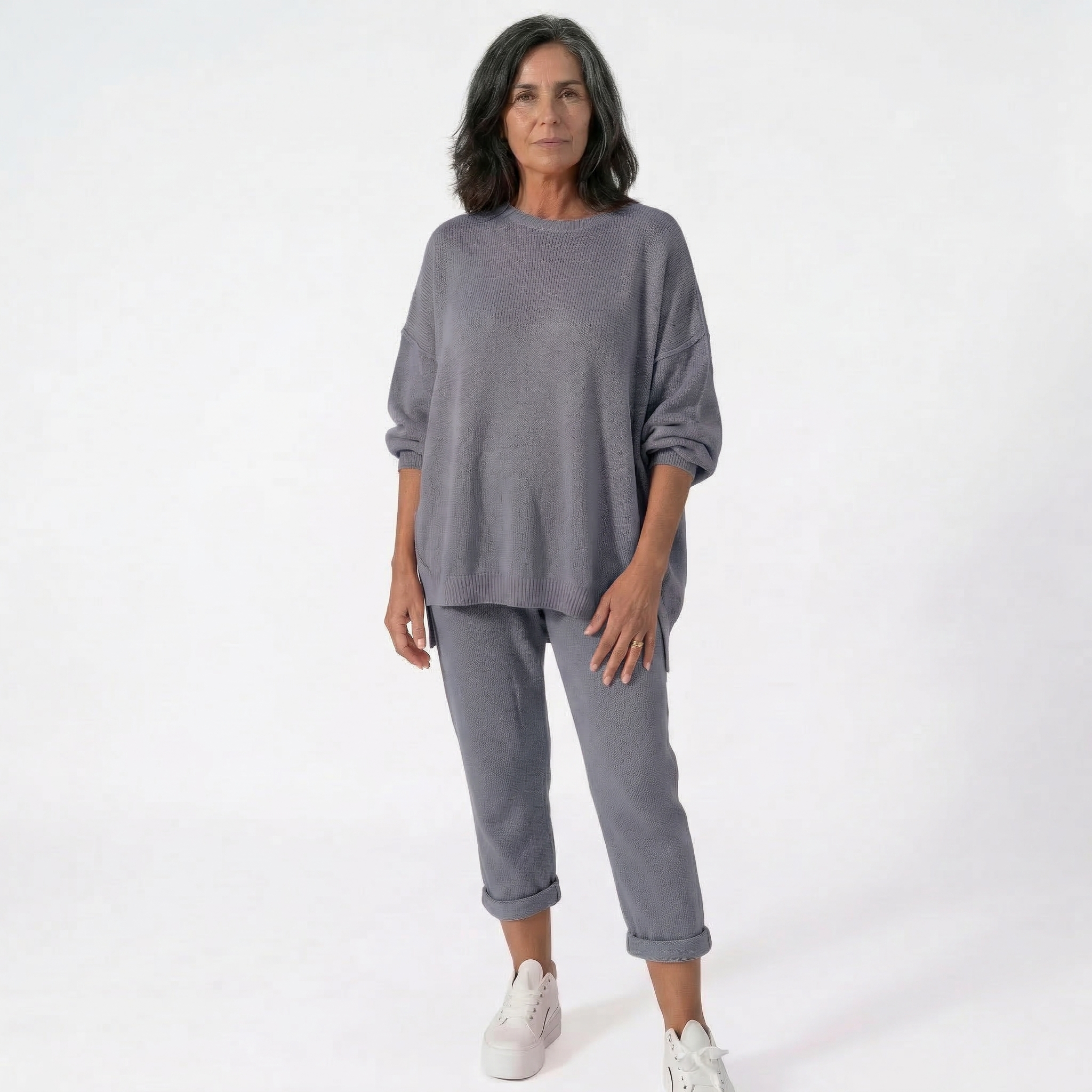 Júlia | Conjunto de Malha Fina