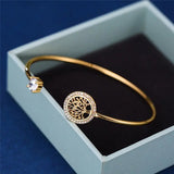 Pulseira da Árvore da Vida Ajustável e Atemporal