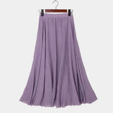 Saia Elegante de Cintura Alta