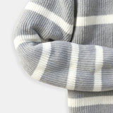 Constantino - Sweater Meio Zíper Listrado