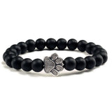 Pulseira de Pata com Contas – Design em Pedra Natural