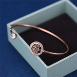Pulseira da Árvore da Vida Ajustável e Atemporal