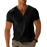 Camisa Henley - Corte Ajustado Movimento