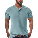 Camisa Henley - Abertura de Botões