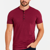 Camisa Henley - Gola com Botões