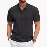 Camisa Henley - Placket Curto Botões