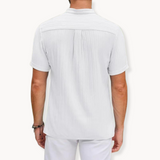 Camisa Henley - Placket Curto Botões