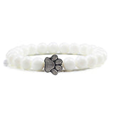 Pulseira de Pata com Contas – Design em Pedra Natural