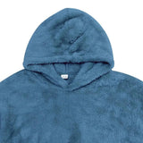 Hoodie - Mistura de Fleece com Capuz