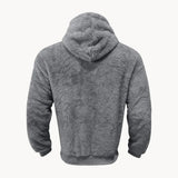 Hoodie - Mistura de Fleece com Capuz