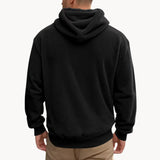 Hoodie - Mistura de Fleece com Capuz