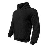 Hoodie - Mistura de Fleece com Capuz