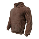 Hoodie - Mistura de Fleece com Capuz