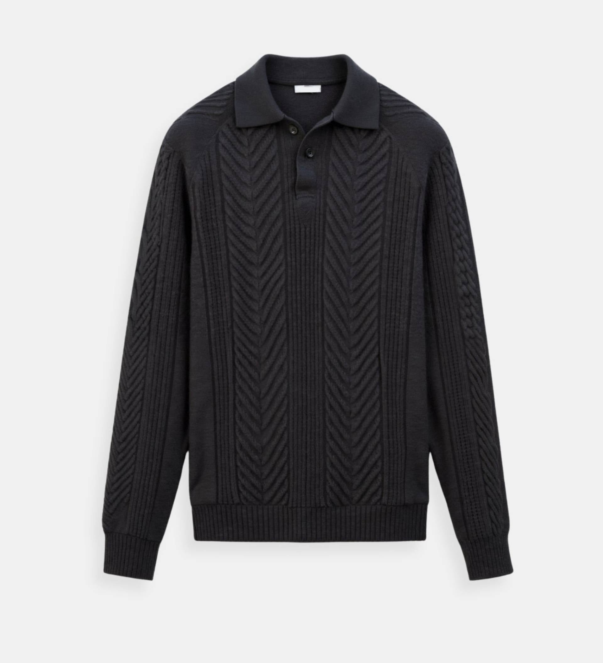 Sweater de Malha Misturada - Relaxada