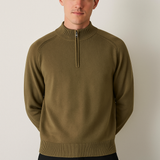 Pullover de Malha - Meio Zíper