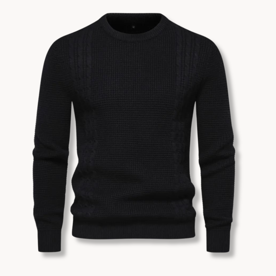 João - Sweater Tricô Patchwork